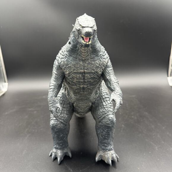 Godzilla Jumbo 24" Long 12" Tall Legendary 2019 Poseable Toho Jakks Pacific - Picture 2 of 7